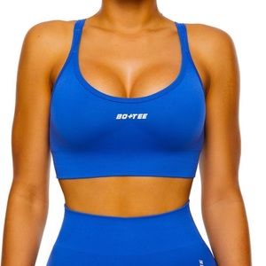 Bo & Tee Blue Sports Bra